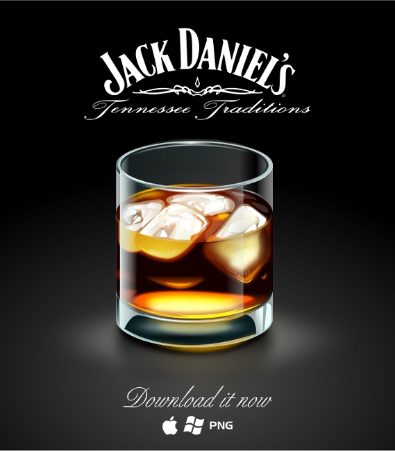 一杯Jack Daniel 图标