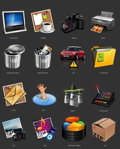 Icon Pack: Reality （高仿真图标ip包）